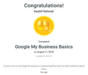 Google My Business Basics